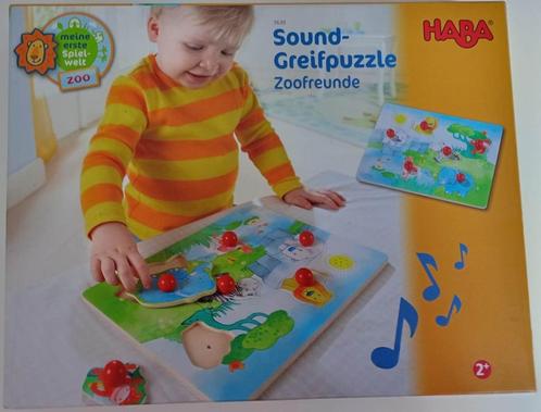 Haba Sound Greifpuzzle Zoofreunde, Enfants & Bébés, Jouets | Éducatifs & Créatifs, Comme neuf, Puzzles, Découverte, Sonore, Enlèvement