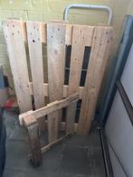 A  Donner  : 2 Palettes en bois ( très solide), Ophalen, Zo goed als nieuw