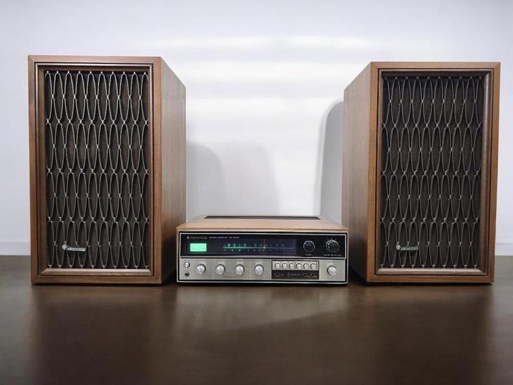 vintage Kenwood KR-5200 stereo receiver, Audio, Tv en Foto, Versterkers en Ontvangers, Stereo, Ophalen of Verzenden
