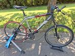 Hometrainer (roller) en mountainbike heren L, Sport en Fitness, Wielrennen, Ophalen, Gebruikt, Overige typen