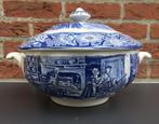 Soepterrine Staffordshire, liberty blue, Antiek en Kunst, Ophalen of Verzenden