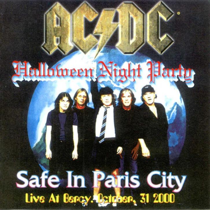 2 CD's - AC/DC - Safe In Paris City - Live 2000, CD & DVD, CD | Hardrock & Metal, Neuf, dans son emballage, Envoi