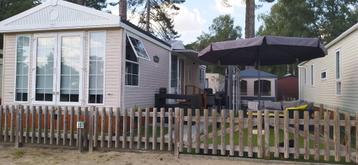 Luxe Stacaravan camping Korte Heide Lichtaart