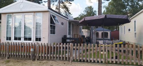 Luxe Stacaravan camping Korte Heide Lichtaart, Caravans en Kamperen, Stacaravans, Ophalen