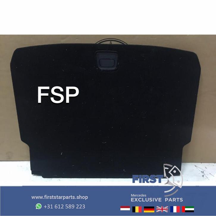 W177 KOFFERBAK MAT Mercedes A Klasse 2018-2021 zwart KOFFERB, Auto-onderdelen, Interieur en Bekleding, Mercedes-Benz, Gebruikt