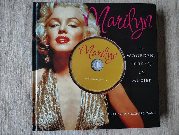 Boek Marilyn Monroe inclusief CD, Livres, Musique, Comme neuf, Artiste, Enlèvement ou Envoi