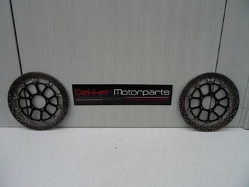 Set Originele Remschijven Ducati Monster 821 2018-2019-2020, Motos, Enlèvement ou Envoi, Utilisé