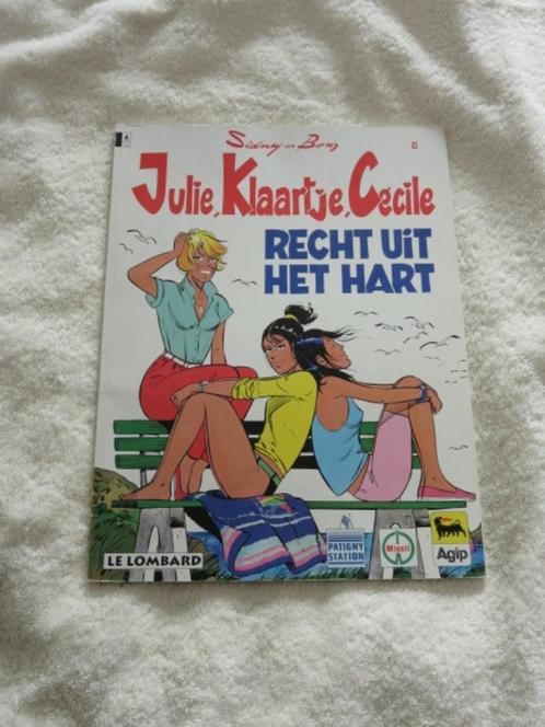 Strip: Julie, Klaartje, Cecile : Recht uit het hart, Boeken, Stripverhalen, Gelezen, Eén stripboek, Ophalen of Verzenden