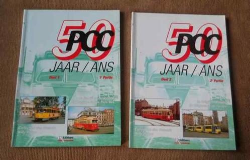 50 jaar / ans de PCC en Belgique , aux Pays-Bas , en Europe, Livres, Transport, Utilisé, Train, Enlèvement ou Envoi