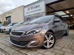 Peugeot 308 2.0Hdi Allure/Automaat/Pano/Denon/Euro6/Full opt, Auto's, 4 cilinders, Bruin, Leder, Bedrijf