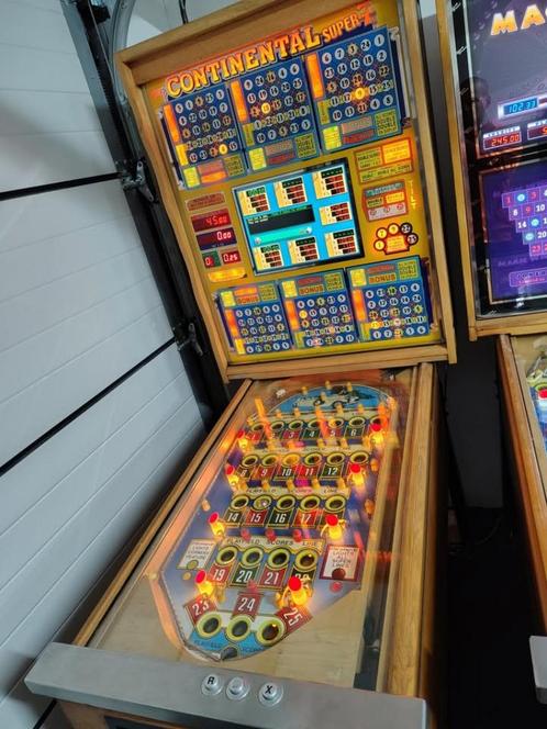 Bingo TSCC Continental Super 7, Verzamelen, Automaten | Flipperkasten, Zo goed als nieuw, Elektronisch, Overige typen, Overige merken