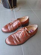 Schoenen heren Gallus 100% leder lichtbruin maat 41,5, Bruin, Ophalen of Verzenden, Zo goed als nieuw, Veterschoenen