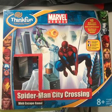 Thinkfun Spiderman city crossing, Enlèvement ou Envoi