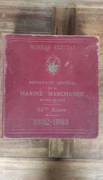 Repertoire Géneral de la Marine Marchande 1932 - 1933, Antiek en Kunst, Ophalen of Verzenden
