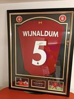 Maillot de football signé Georginio Wijnaldum Liverpool, Comme neuf, Enlèvement ou Envoi