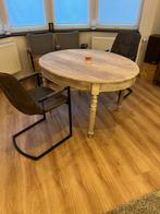 Notenhouten eettafel, Huis en Inrichting, Gebruikt, 100 tot 150 cm, Vintage, 50 tot 100 cm