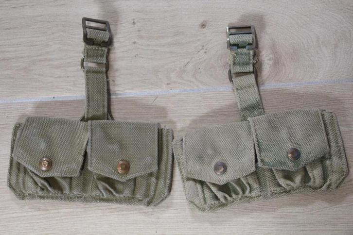 GB WW2 paar „pattern 37 cartridgedragers”, Verzamelen, Militaria | Tweede Wereldoorlog, Landmacht, Kleding of Schoenen, Verzenden