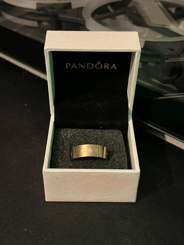 Bagues en Acier Inoxydable (N31), Handtassen en Accessoires, Ringen, Zo goed als nieuw, Ophalen of Verzenden