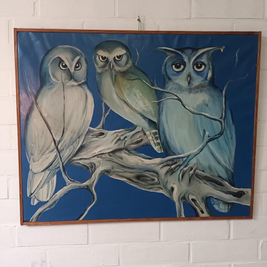 Urbain (urbino) Jacobs (1930-2006) - olieverf op doek, Antiek en Kunst, Ophalen