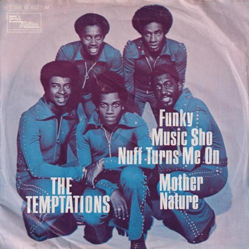 The Temptations – Funky music sho nuff turns me on / Mother, CD & DVD, Vinyles Singles, Utilisé, Single, R&B et Soul, 7 pouces