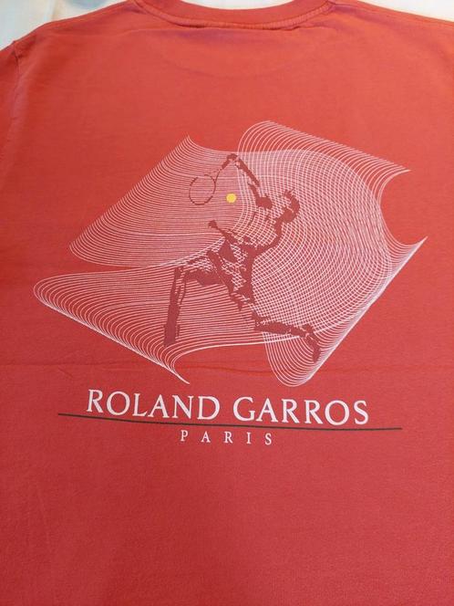 HET IS ROLAND-GARROS., Kleding | Heren, T-shirts, Gedragen, Maat 46 (S) of kleiner, Rood, Ophalen of Verzenden
