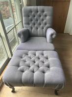 Fauteuil met hocker, Minder dan 150 cm, Minder dan 75 cm, Gebruikt, Landelijk