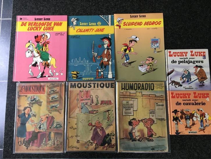 Verzamelitems Morris - Lucky Luke, Verzamelen, Stripfiguren, Ophalen of Verzenden