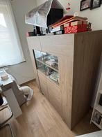 Barkast, Huis en Inrichting, Ophalen, 100 tot 150 cm, Glas, 150 tot 200 cm