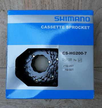 Shimano cassette CS-HG200-7 12-28T beschikbaar voor biedingen