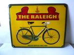 emaille reclamebord antieke fiets retro vintage oldtimer, Ophalen of Verzenden, Reclamebord