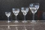 Glazen servies - 4 verschillende maten (34 glazen), Verzamelen, Ophalen, Zo goed als nieuw, Overige typen