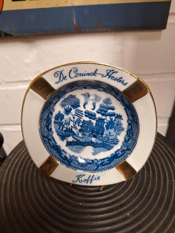 Ancien cendrier à café De Conick Hesters Zelzate, Collections, Marques & Objets publicitaires, Utilisé, Ustensile, Enlèvement ou Envoi