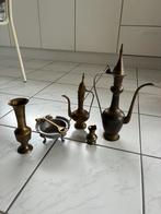 Indische koperen antieke theepotten, Antiek en Kunst, Ophalen, Koper