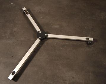 Inklapbare Statiefdolly op wieltjes, aluminium, goede staat beschikbaar voor biedingen