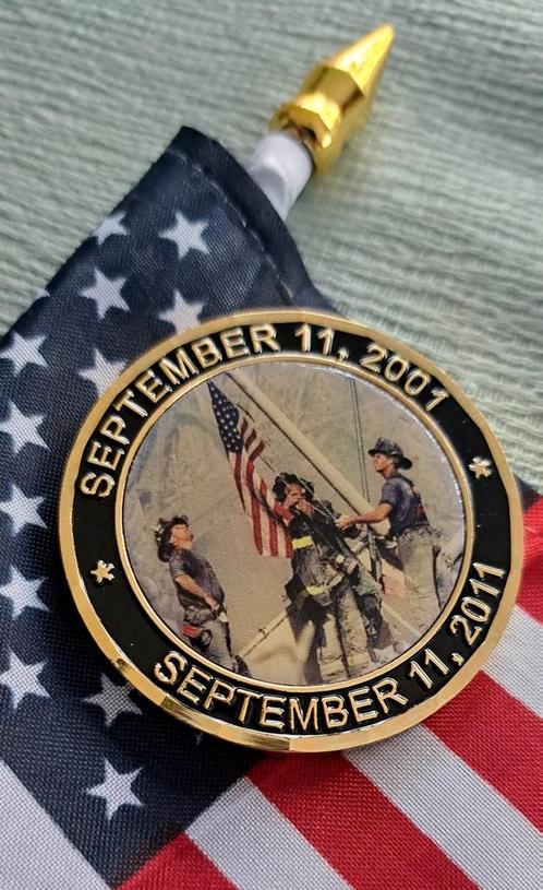 9/11 coin, Verzamelen, Militaria | Algemeen, Ophalen of Verzenden