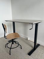 Ikea verstelbaar bureau + stoel, Ophalen, In hoogte verstelbaar, Nieuw, Bureau