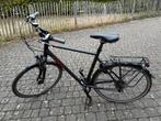 Herenfiets Trek T80 - zwart, sportiever - 28 inch, Gebruikt, Versnellingen, 57 tot 61 cm, Ophalen
