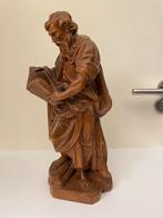 Houten Beeld Heilige Apostel Mattheüs ( 42 cm ) groot., Enlèvement ou Envoi