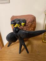 Famille hirondelles muralou a poser excellent état, Enlèvement ou Envoi