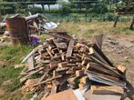 Gratis afbraakhout (deels verzaagd), Ophalen