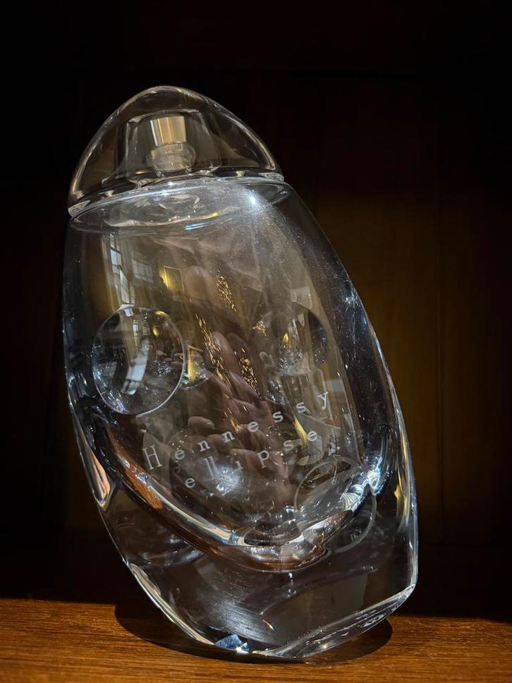 HENNESSY ELLIPSE Baccarat kristal karaf (#158), Verzamelen, Porselein, Kristal en Bestek, Zo goed als nieuw, Overige typen, Kristal