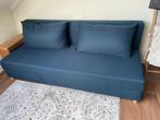 Nieuwe blauwe uitschuifbare zetel (met bergruimte), Ophalen, 150 tot 200 cm, 75 tot 100 cm, Nieuw