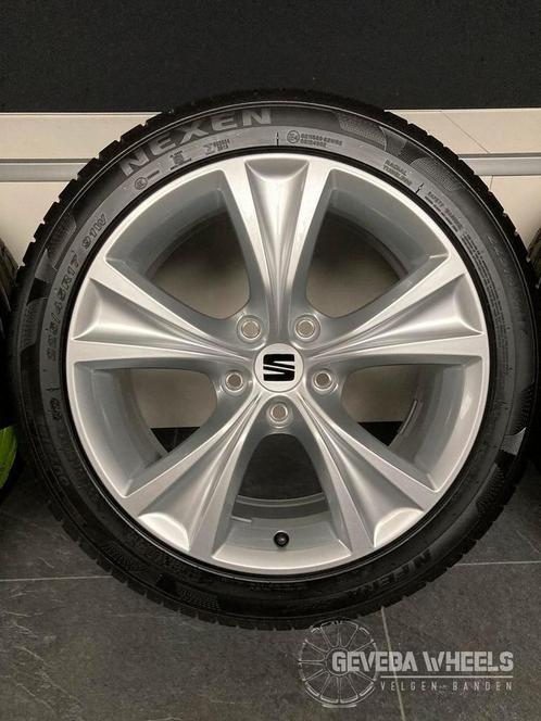 17'' originele Seat Leon 5FA DEMO velgen + banden 5x112 5FA, Auto-onderdelen, Banden en Velgen, Banden en Velgen, Zomerbanden