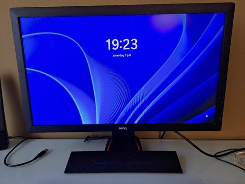 Gaming Monitor BenQ 24 inch, Computers en Software, Monitoren, Zo goed als nieuw, 60 Hz of minder, VGA, Gaming, Kantelbaar, TN