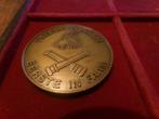 Penning-150 jarig bestaan 2de artillerieregiment -Brons 1986, Verzamelen, Ophalen of Verzenden, Landmacht, Embleem of Badge