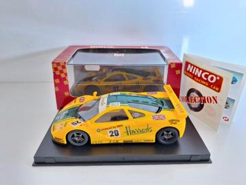 Ninco 50130 Mclaren F1 GTR#29 Harrods Wallace-Grouillard-Bel beschikbaar voor biedingen