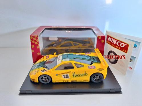 Ninco 50130 Mclaren F1 GTR#29 Harrods Wallace-Grouillard-Bel, Kinderen en Baby's, Speelgoed | Racebanen, Nieuw, Racebaan, Elektrisch