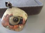 gestempeld zilveren hangertje, Ophalen of Verzenden, Zo goed als nieuw, Zilver, Zilver
