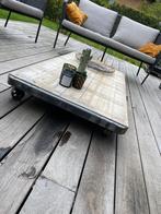 Vintage bijzettafel, Tuin en Terras, Ophalen