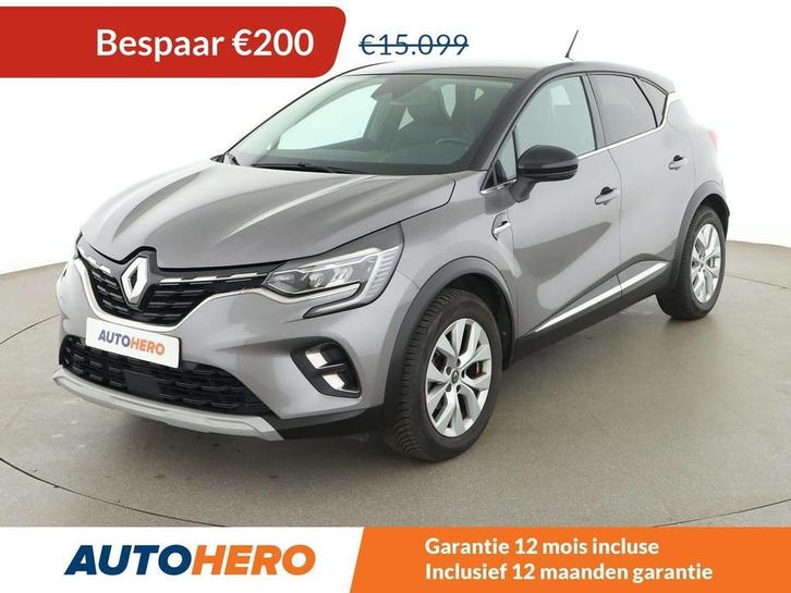 Renault Captur 1.0 TCe Intens (bj 2020), Auto's, Renault, Te koop, Captur, ABS, Airbags, Airconditioning, Android Auto, Apple Carplay